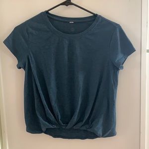 Lululemon blue short sleeve